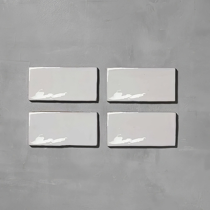 White Glazed Metro Tile - Hyperion Tiles