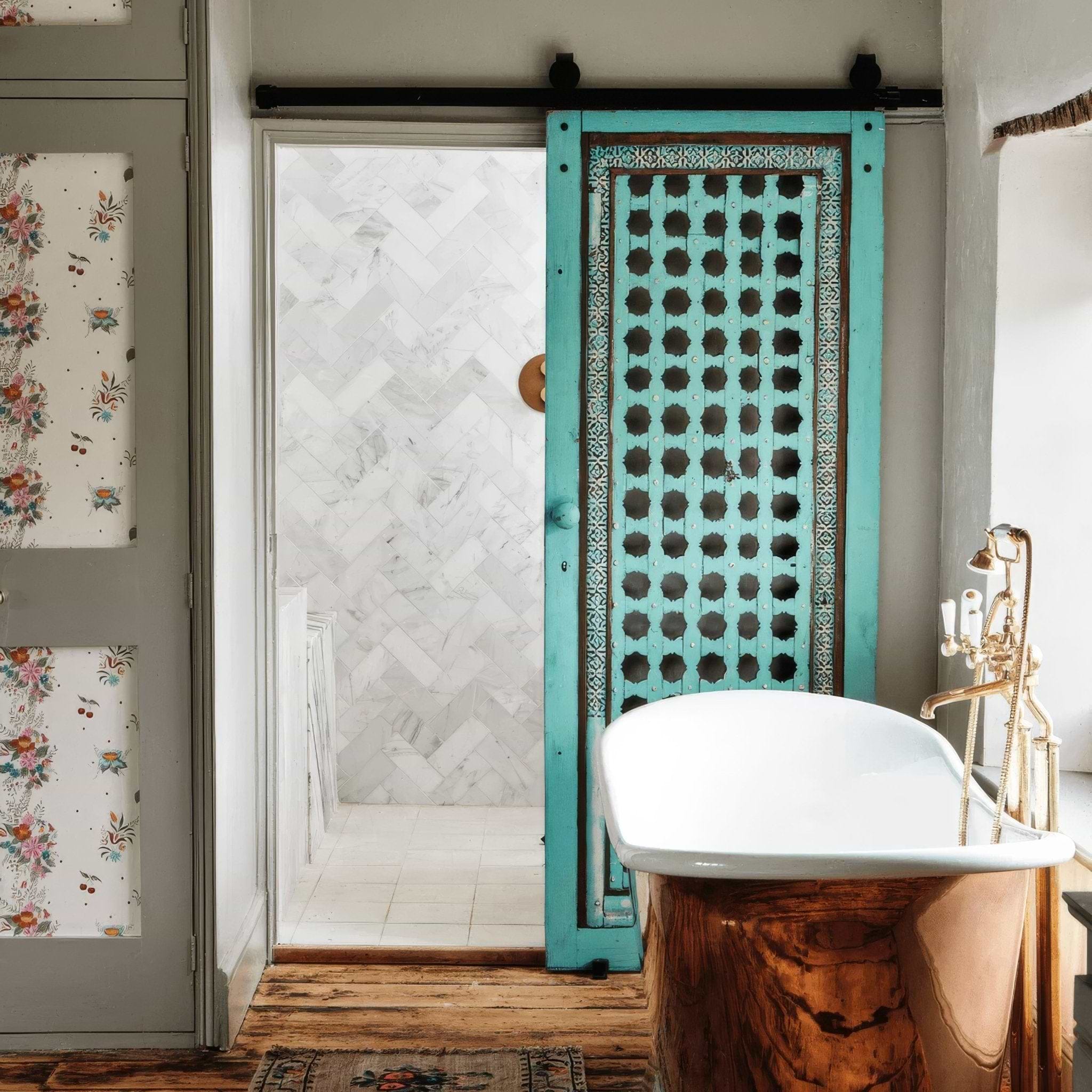 White Herringbone Honed Marble Tile - Hyperion Tiles