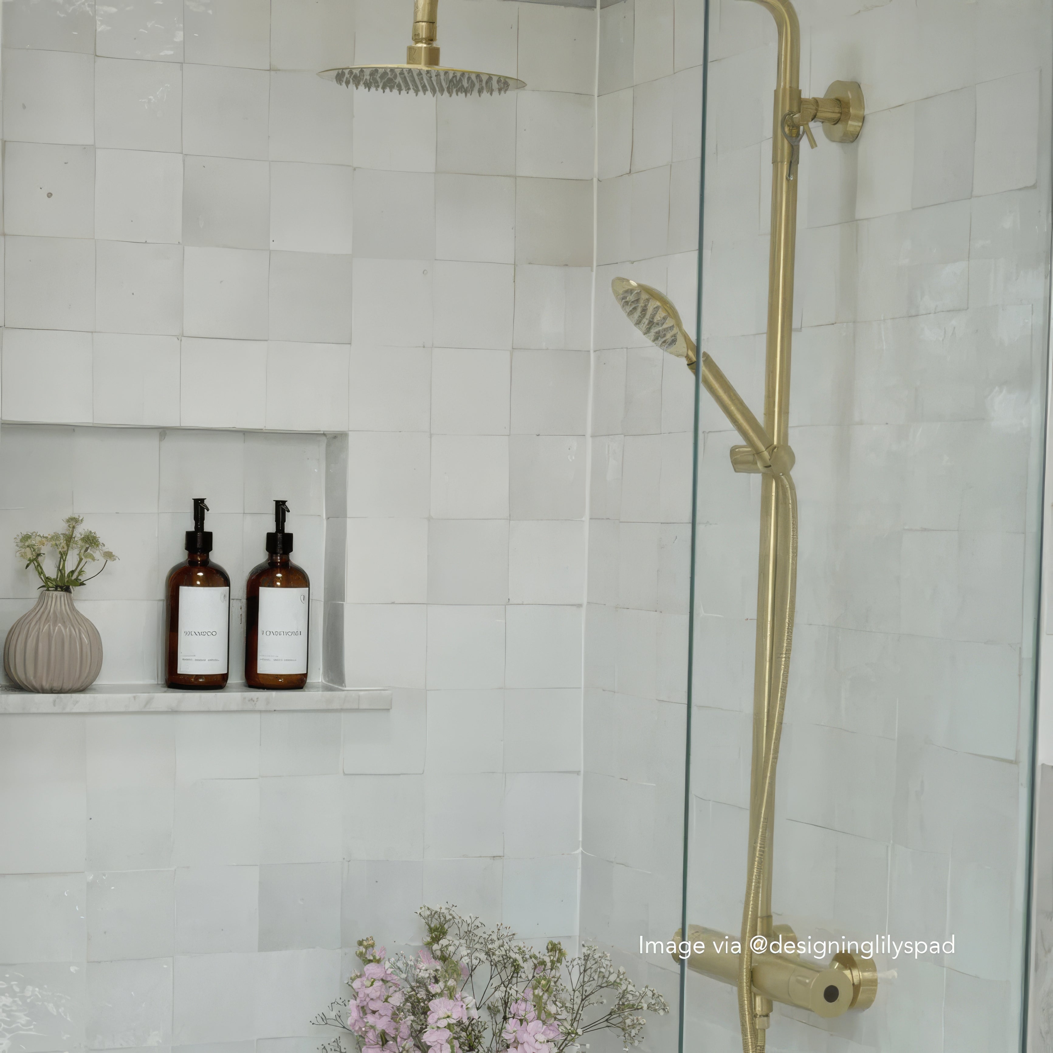 Medina Pure White Zellige By Hyperion Tiles