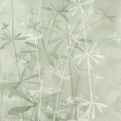 Wild Botanicals Porcelain Green By Clarissa Hulse - Hyperion Tiles