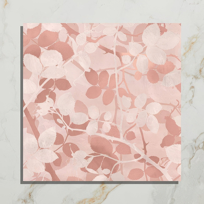 Wild Botanicals Porcelain Pink By Clarissa Hulse - Hyperion Tiles