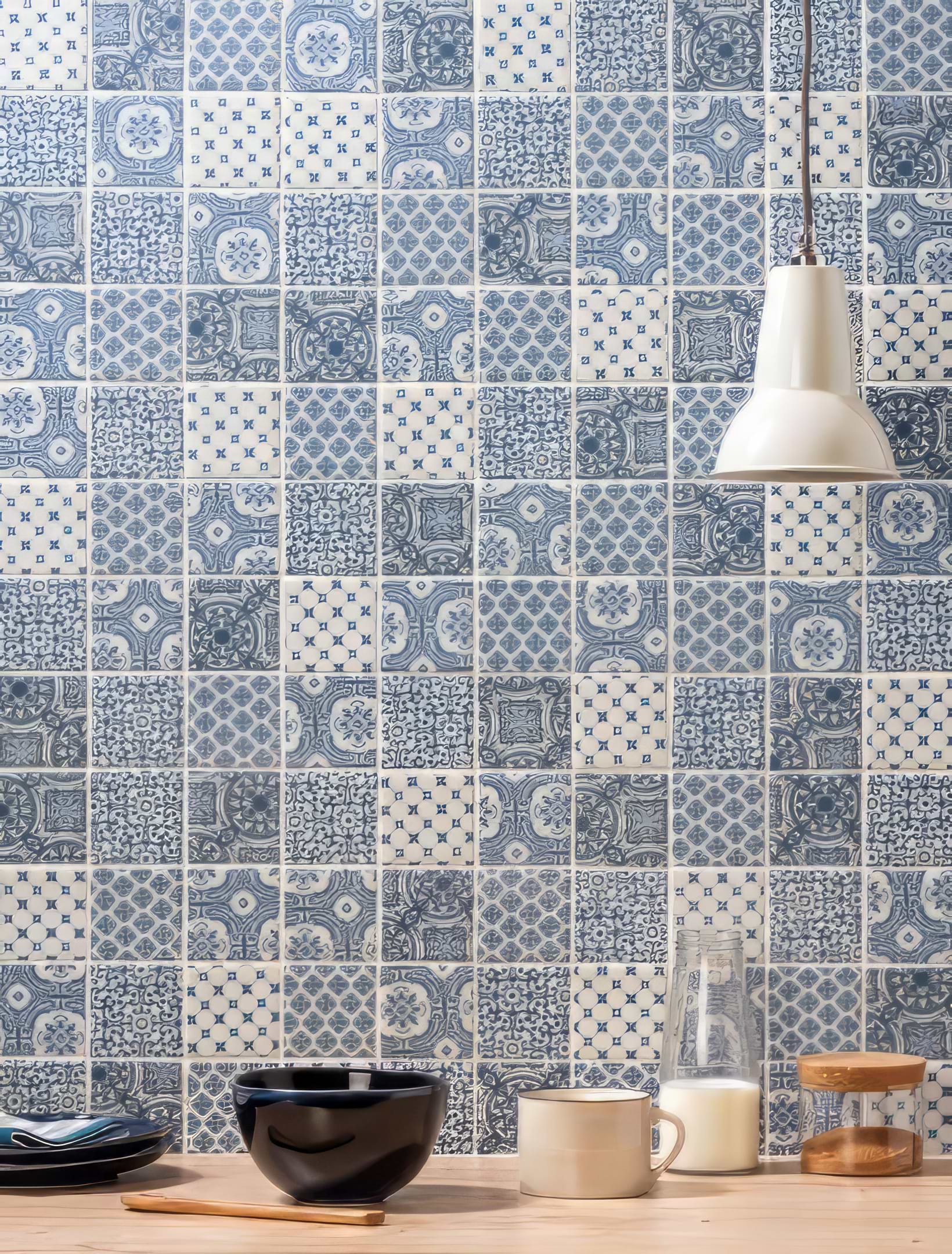 Wilhelmina Patterned Mosaic - Hyperion Tiles
