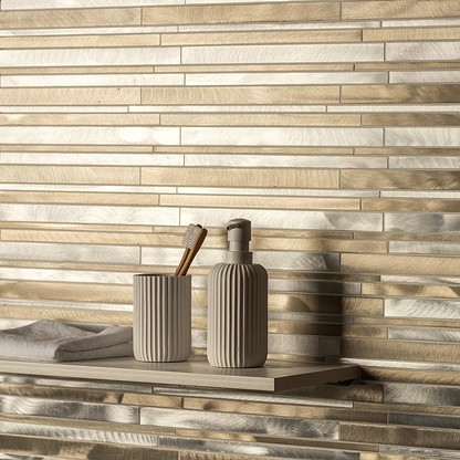 Willis Aluminium Mosaic - Hyperion Tiles