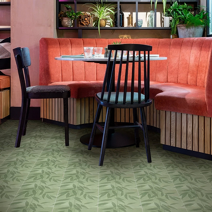 Willow Porcelain Green By Clarissa Hulse - Hyperion Tiles