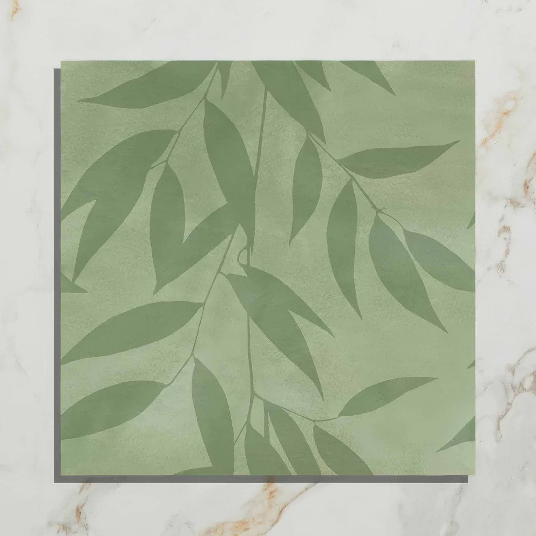 Willow Porcelain Green By Clarissa Hulse - Hyperion Tiles
