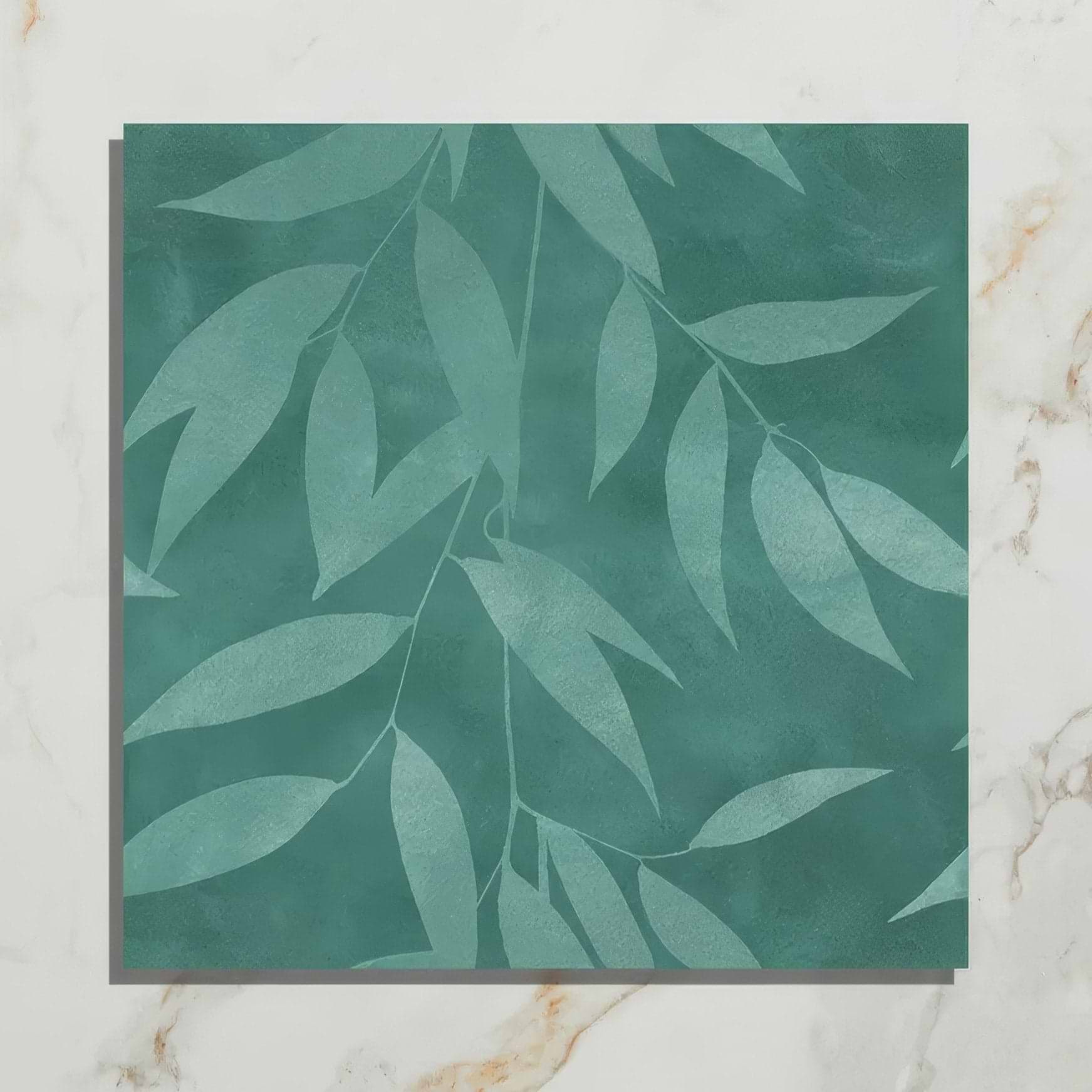 Willow Porcelain Teal By Clarissa Hulse - Hyperion Tiles