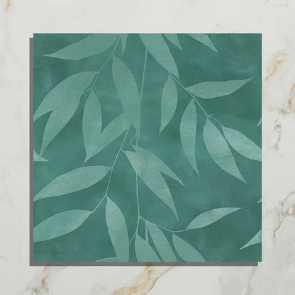 Willow Porcelain Teal By Clarissa Hulse - Hyperion Tiles