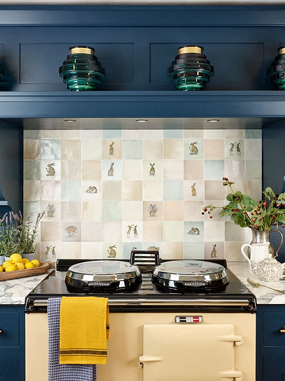 Wiltshire Hares By Joanna May - Hyperion Tiles