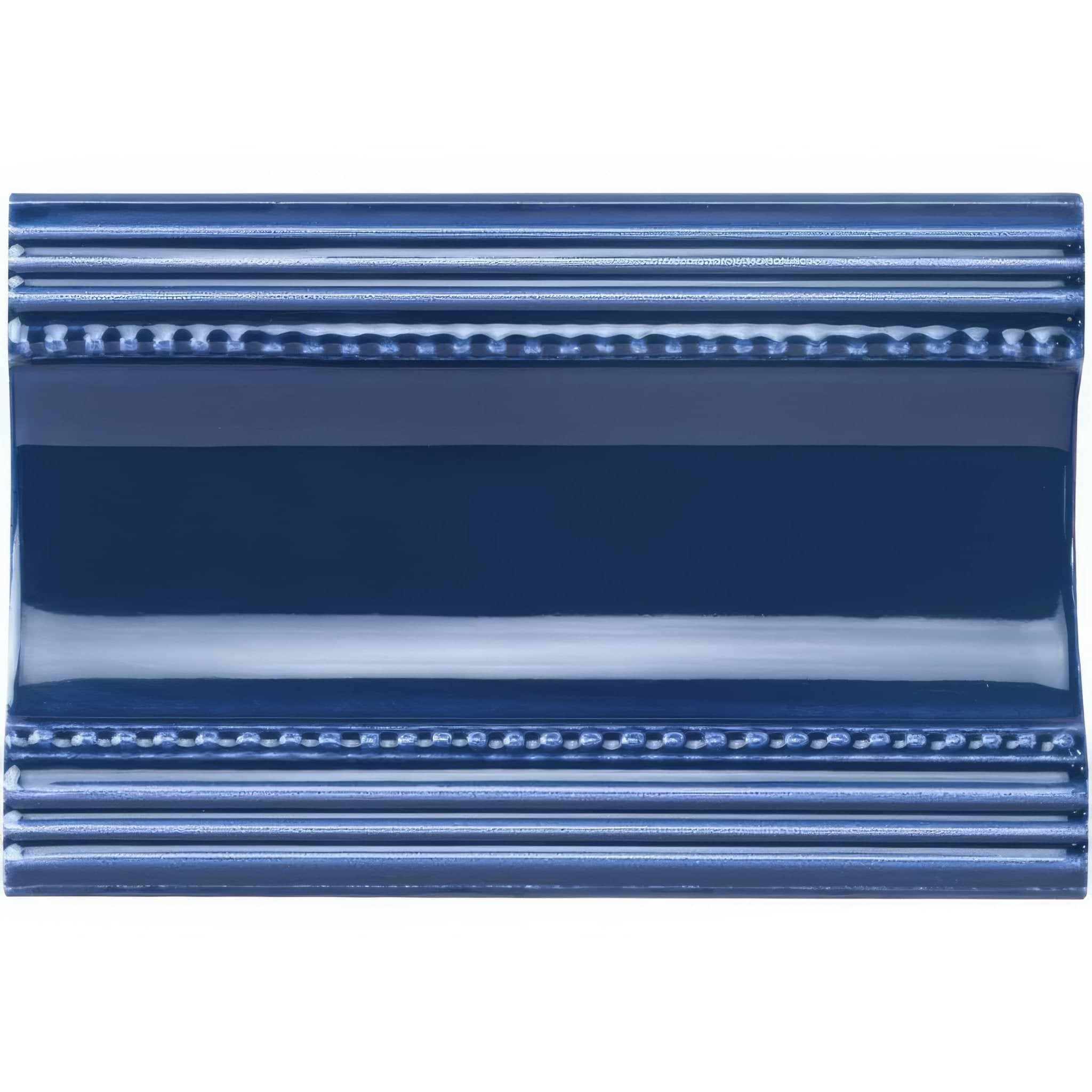 Windsor Blue Plain Cornice - Hyperion Tiles
