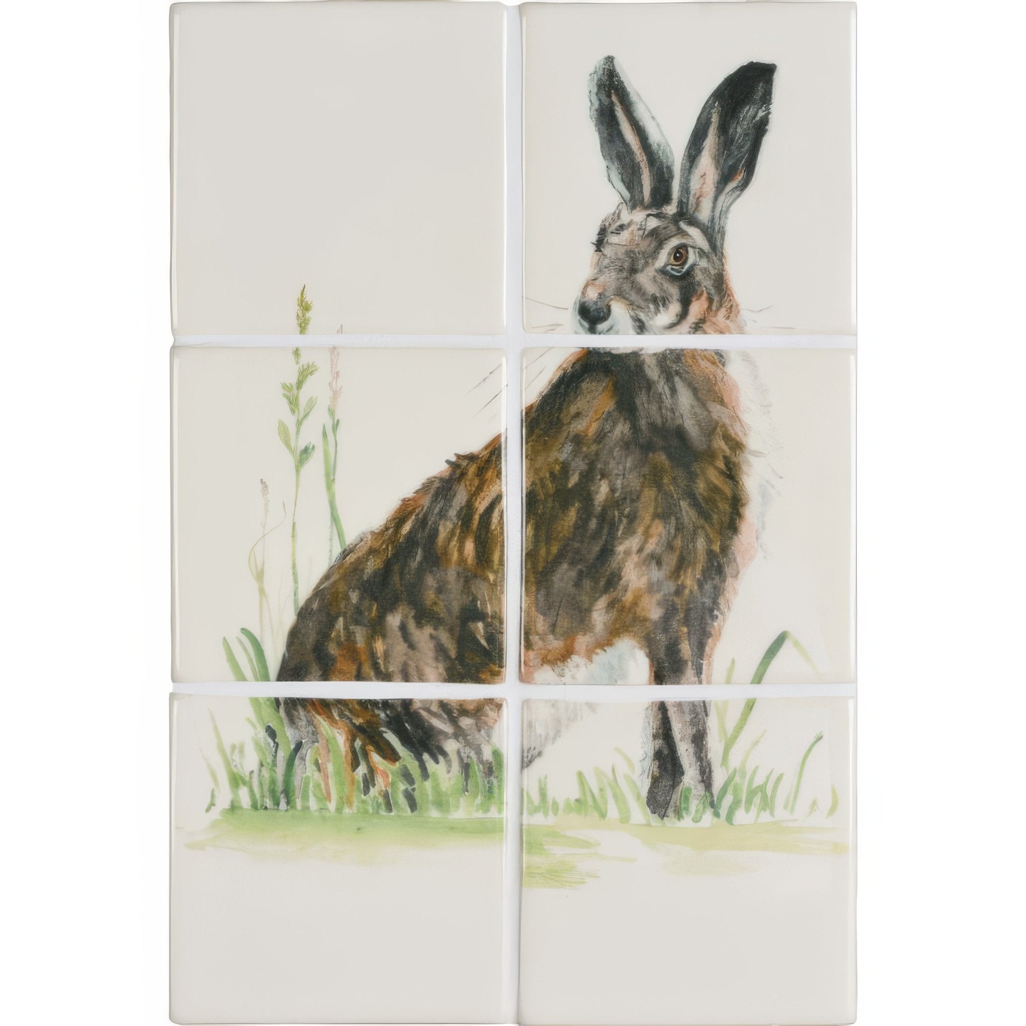 Wise Hare 6 Tile Panel - Hyperion Tiles