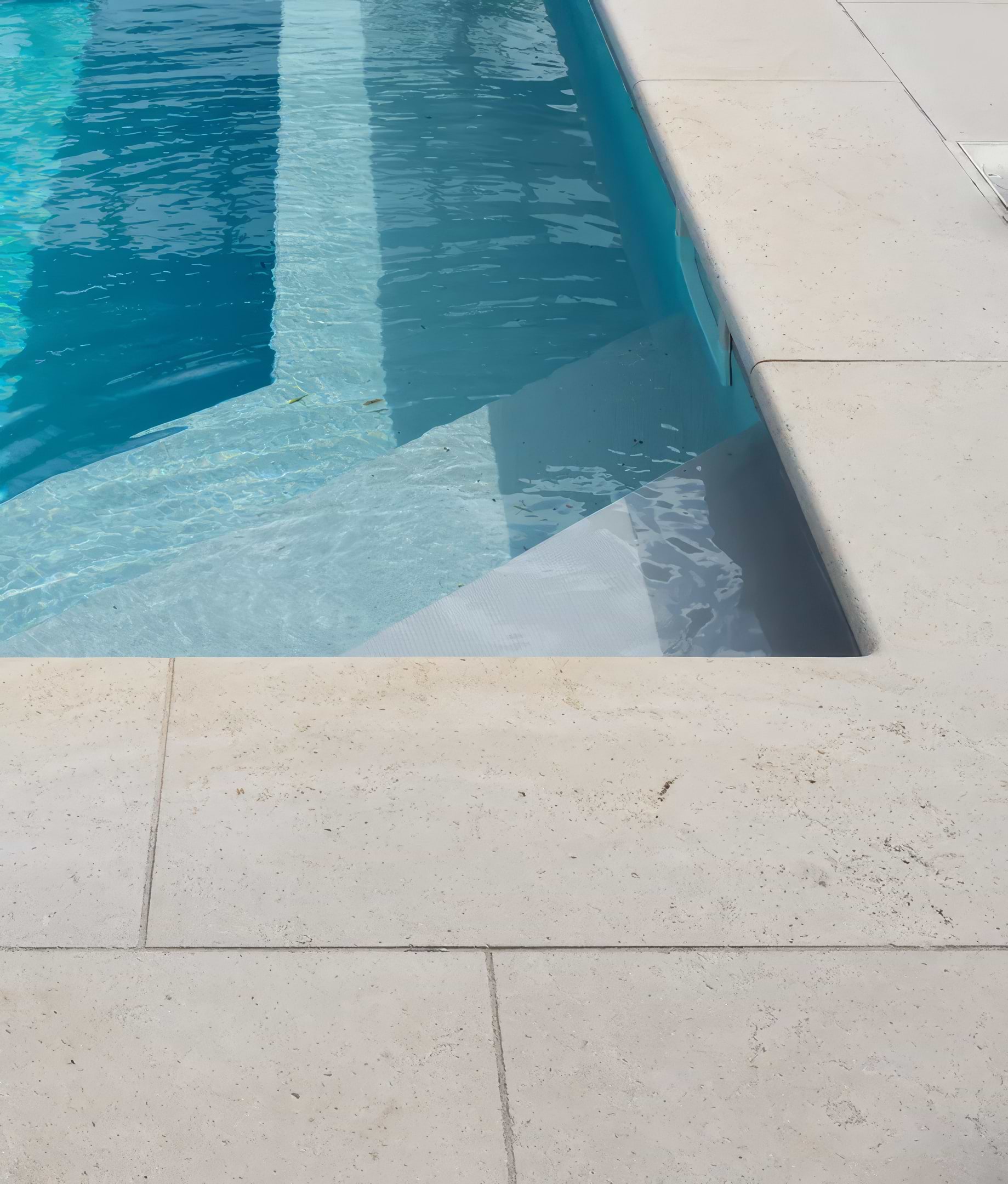Hamlet Limestone Etched Bullnose Coping - Hyperion Tiles
