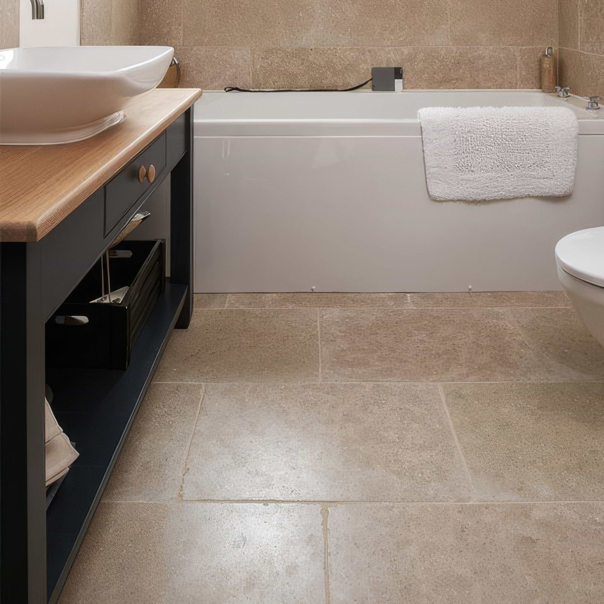 Wychwood Limestone Tumbled Finish 40 x 60cm - Hyperion Tiles