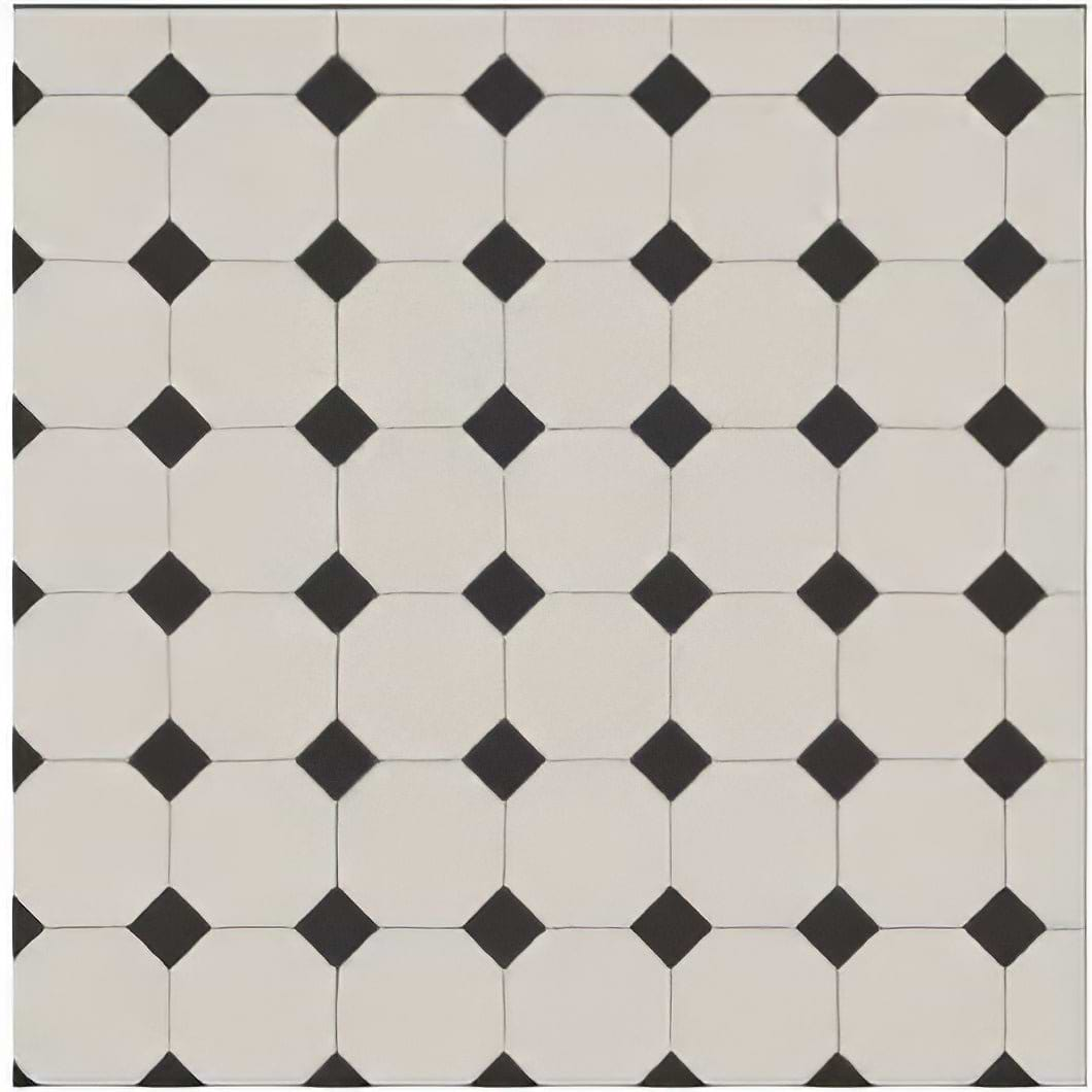 York Black and Dover White - Hyperion Tiles