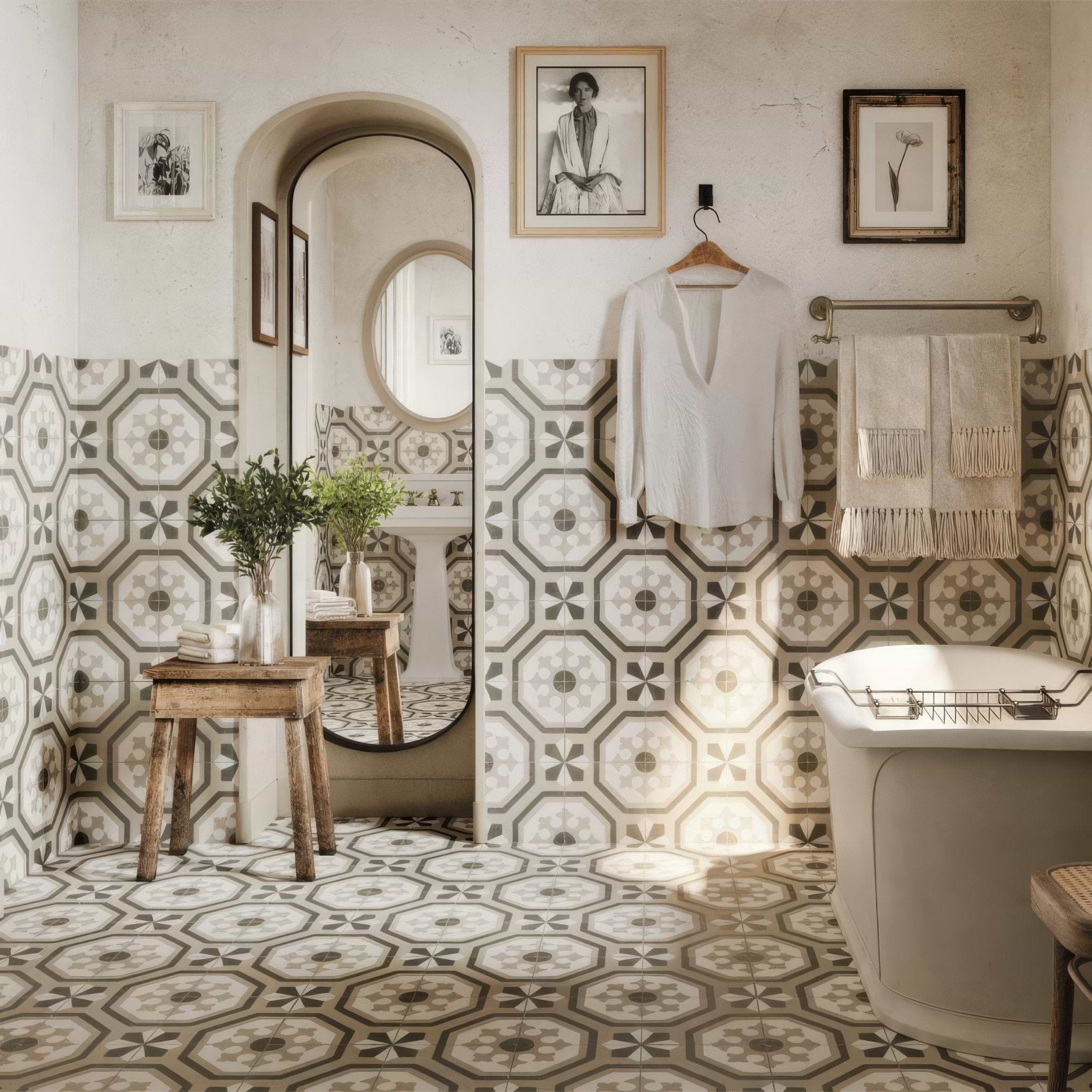 Zayda Grey Matt Vitrified Ceramic 450x450mm - Hyperion Tiles