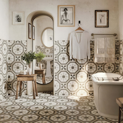 Zayda Grey Matt Vitrified Ceramic 450x450mm - Hyperion Tiles