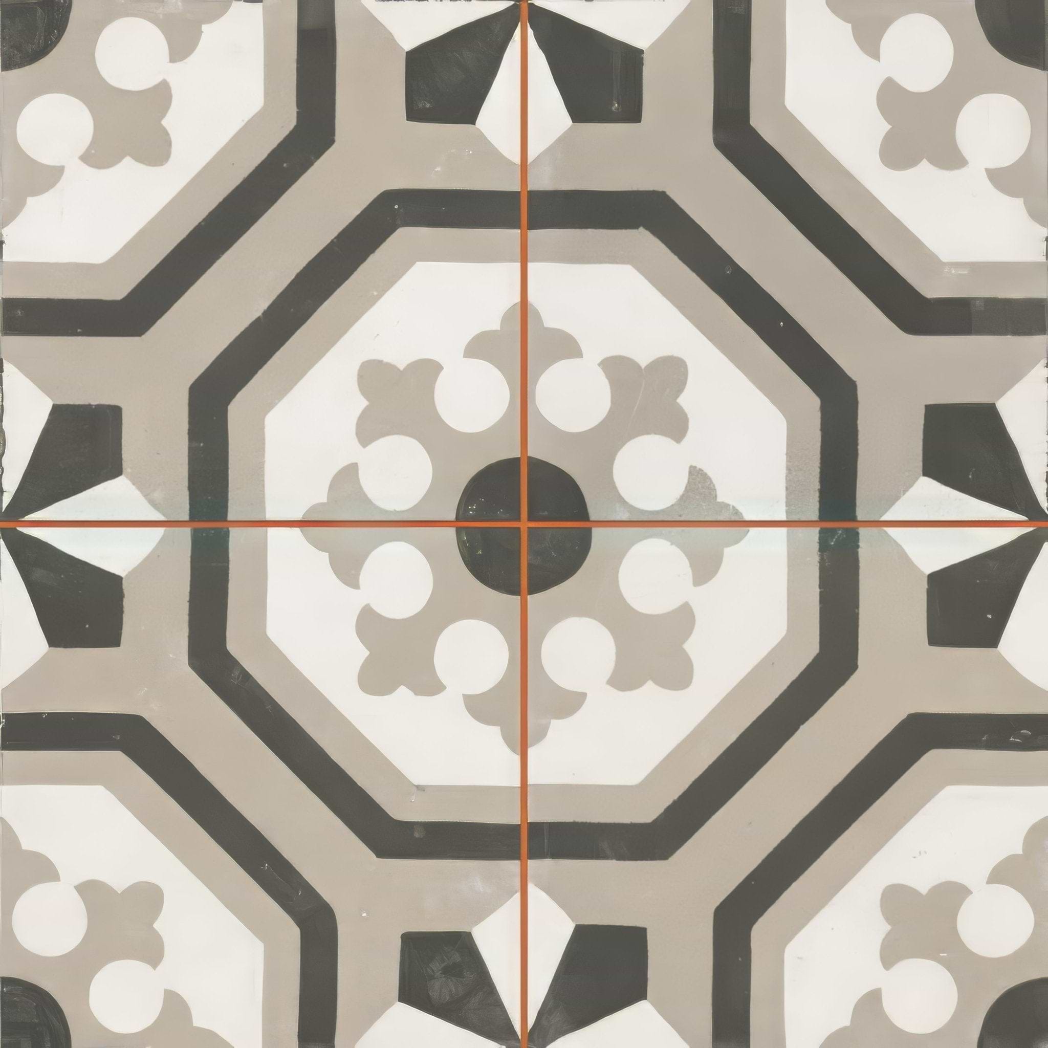 Zayda Grey Matt Vitrified Ceramic 450x450mm - Hyperion Tiles