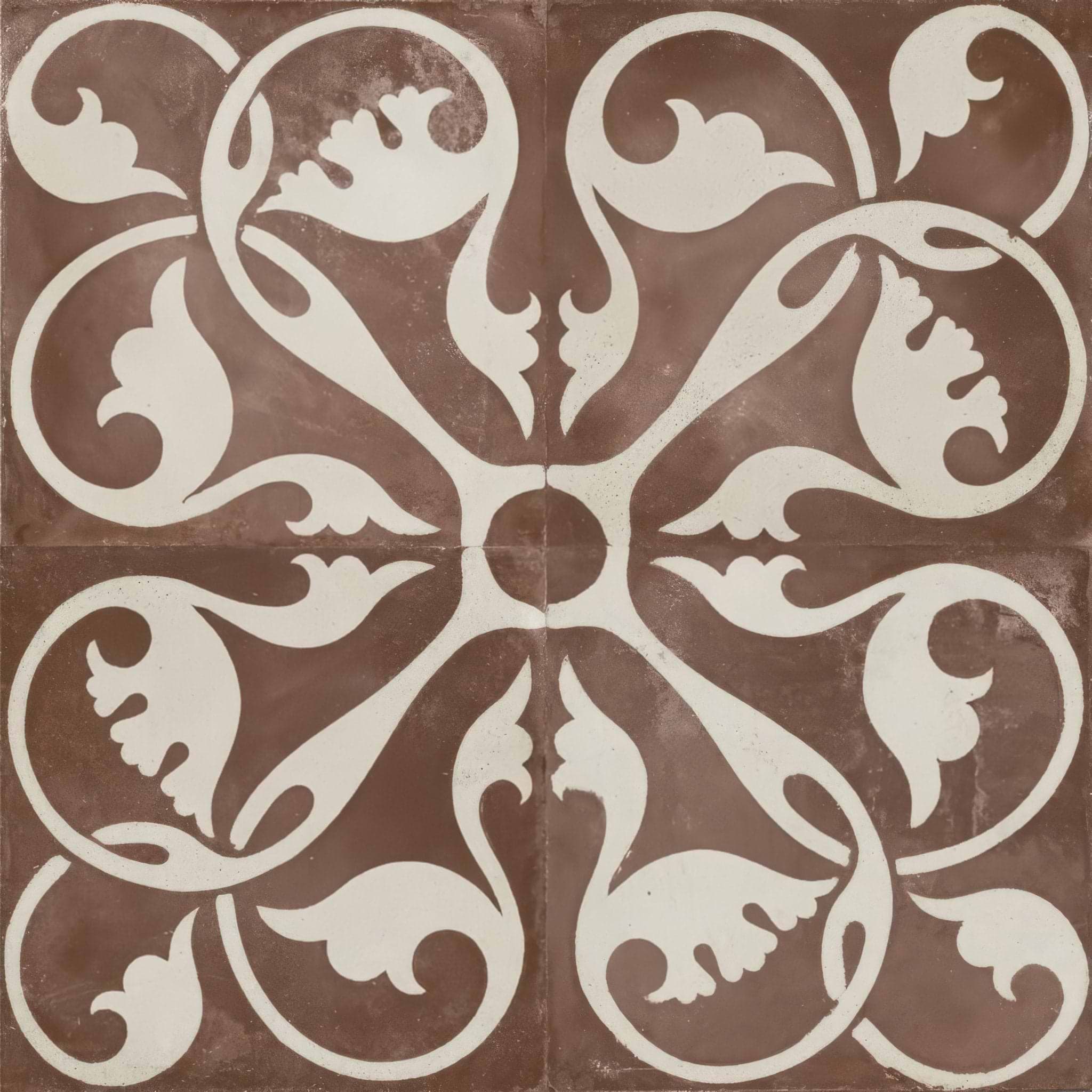 Zayda Mocha Matt Vitrified Ceramic 450x450mm - Hyperion Tiles