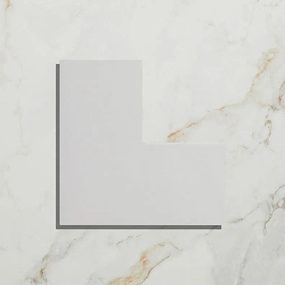 Abstract Porcelain White - Hyperion Tiles