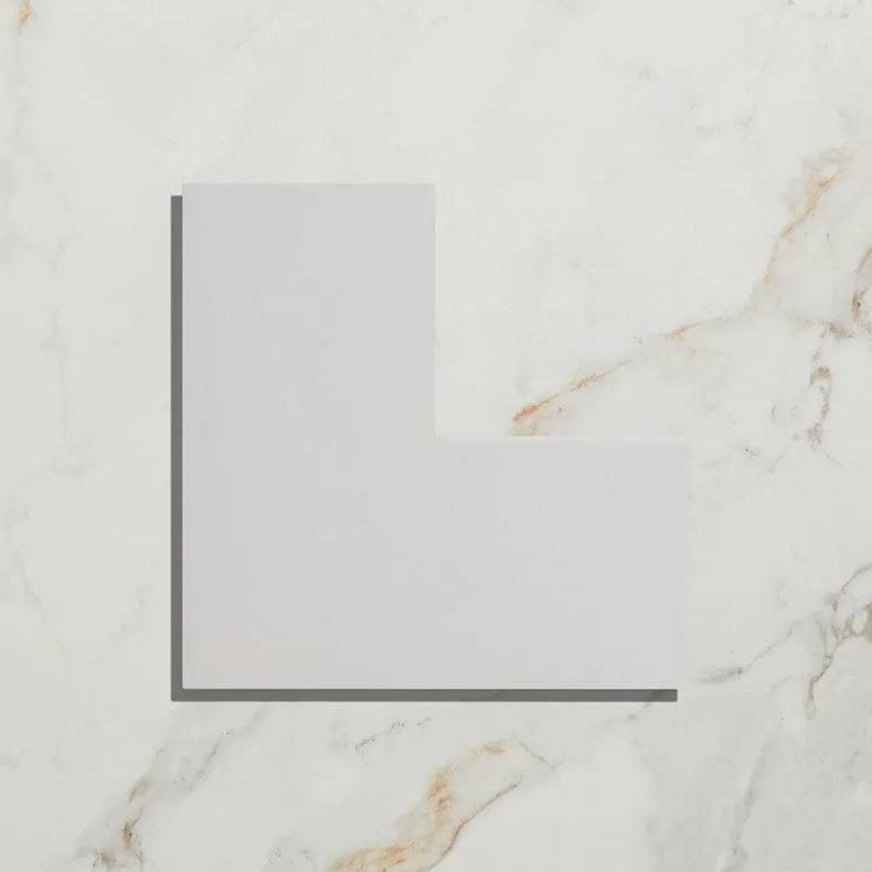 Abstract Porcelain White - Hyperion Tiles