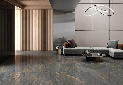African Gold Polished Porcelain Tiles - Hyperion Tiles