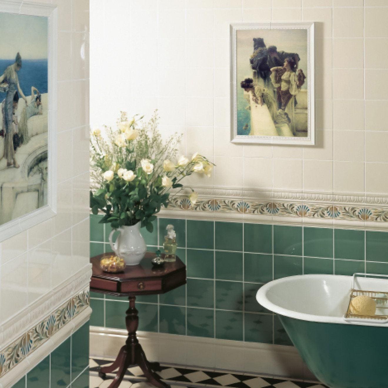 Alma - Tadema: A Coign Of Vantage Masterpiece Tile - Hyperion Tiles