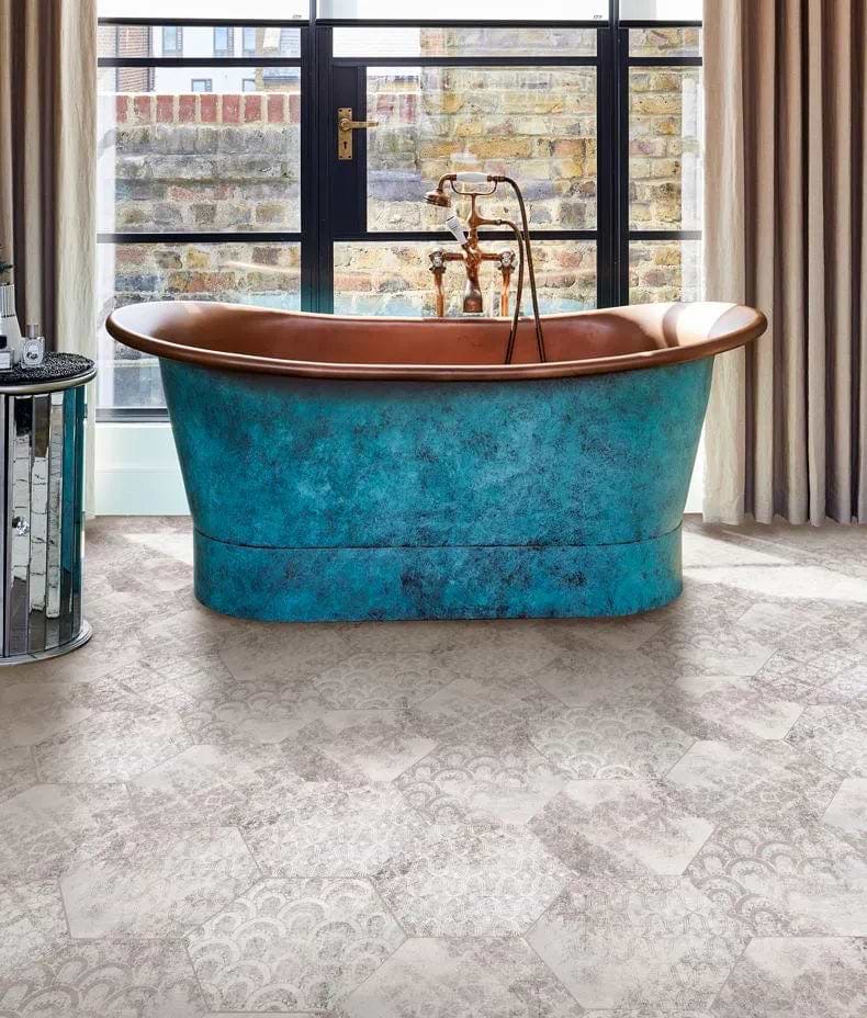 Architectural Elements Melange Porcelain Warm Grey - Hyperion Tiles