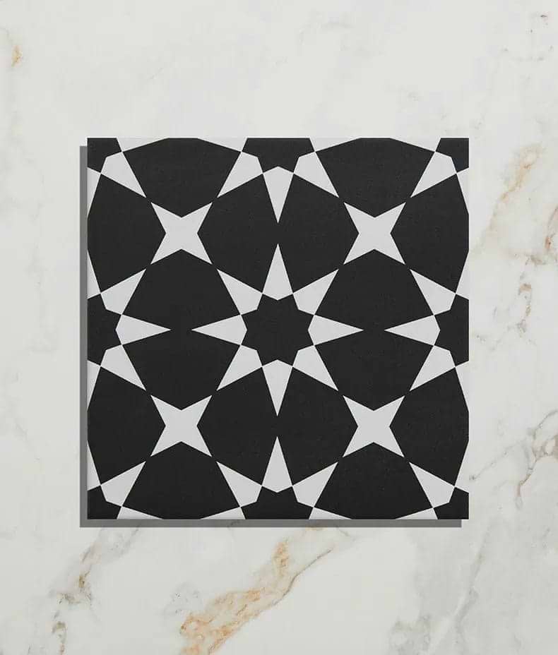 Atlas Porcelain All Black - Hyperion Tiles