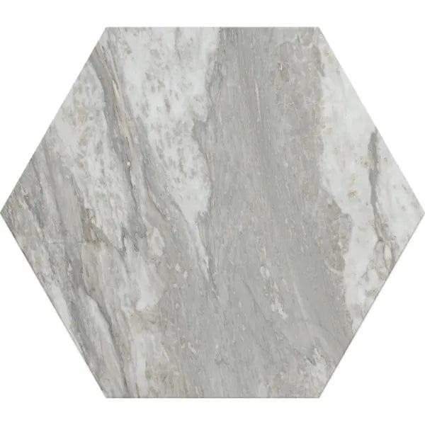 Bardiglio Hexagon - Hyperion Tiles