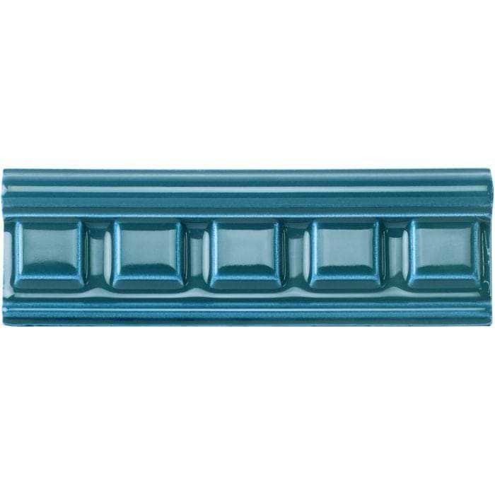 Baroque Blue Dentil Moulding - Hyperion Tiles