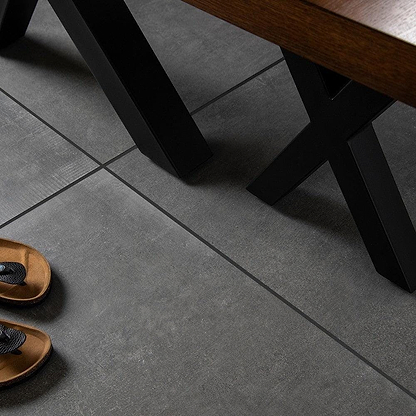 Bestone Dark Grey 80 x 80cm - Hyperion Tiles