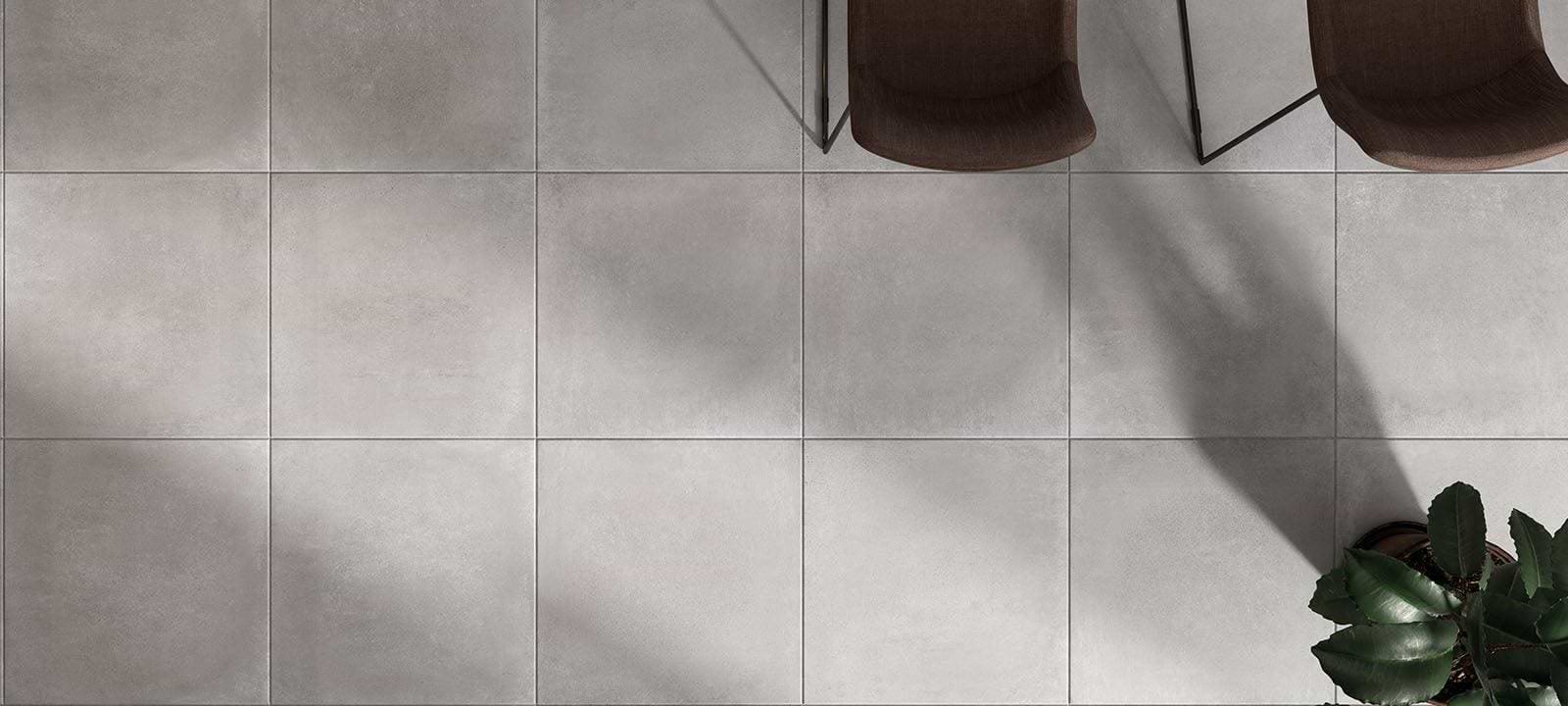 Beton Grey Matt 60 x 60cm - Hyperion Tiles