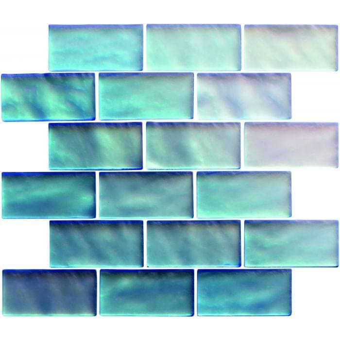 Blue Frost Mosaic Radiance - Hyperion Tiles