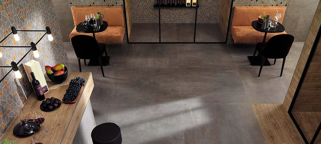 Boost Smoke Matt 60 x 60cm - Hyperion Tiles