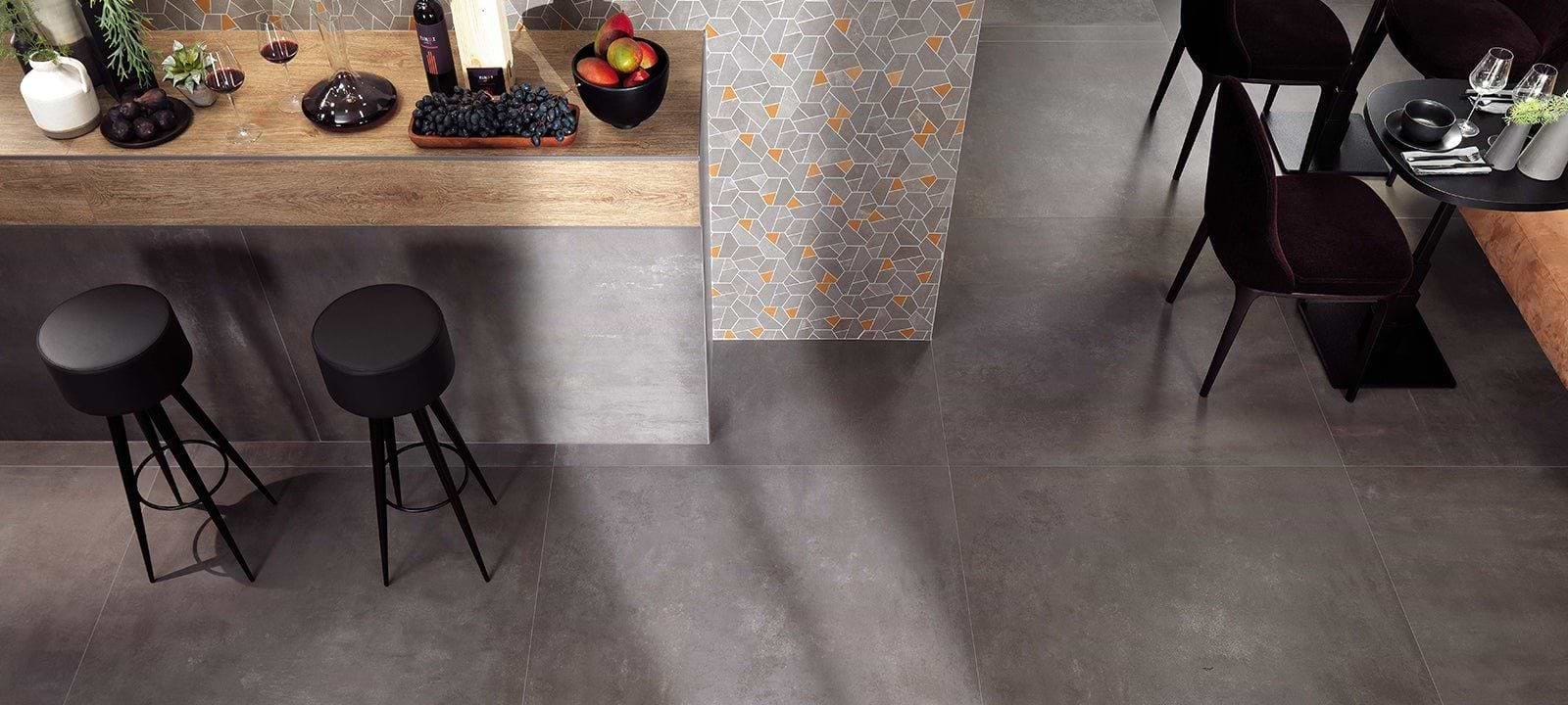 Boost Smoke Matt 60 x 60cm - Hyperion Tiles