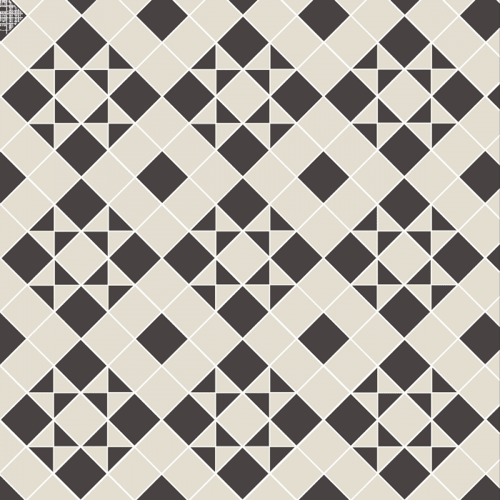 Braemar Black and White - Hyperion Tiles