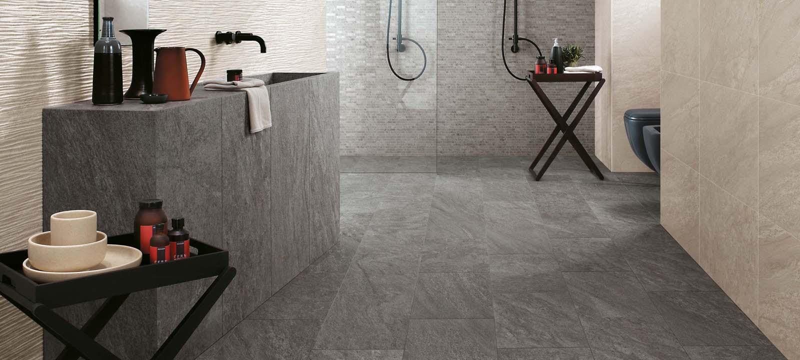 Bravestone Grey Matt - Hyperion Tiles
