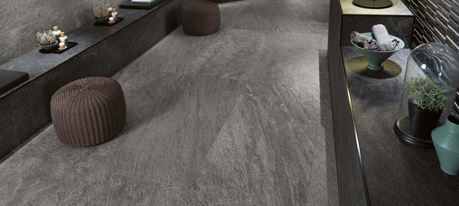 Bravestone Grey Matt - Hyperion Tiles