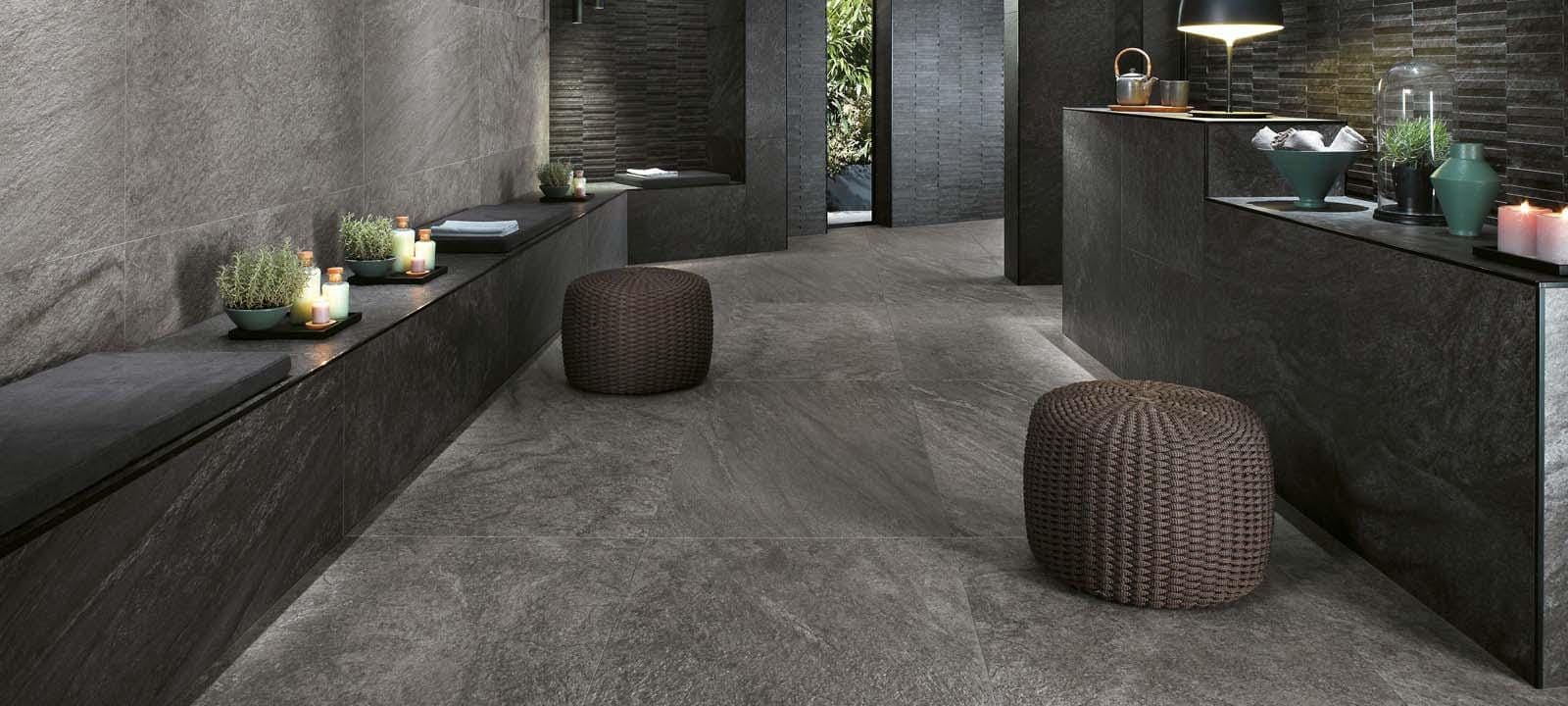 Bravestone Grey Matt - Hyperion Tiles