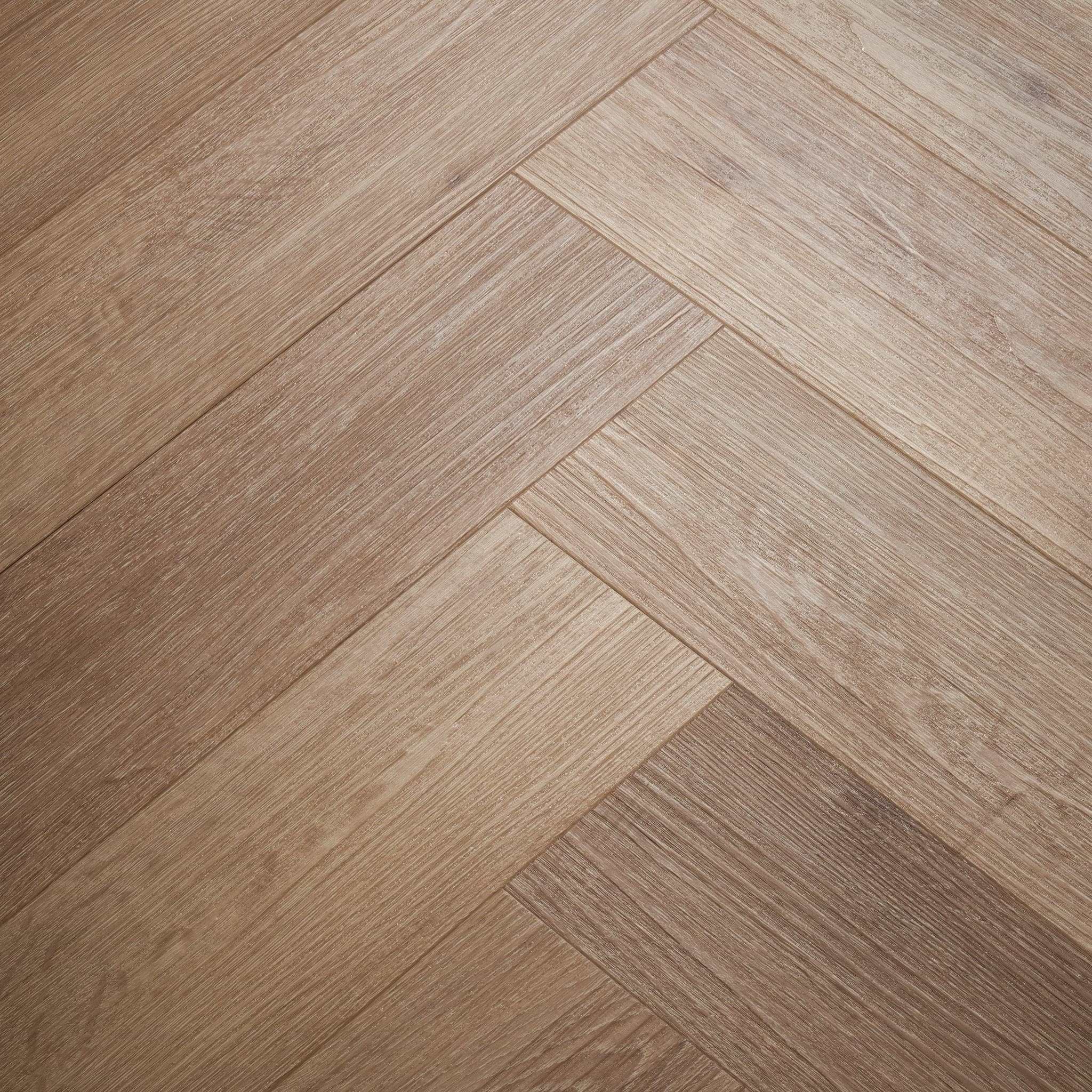 Brecon Blanche Oak Herringbone - Hyperion Tiles
