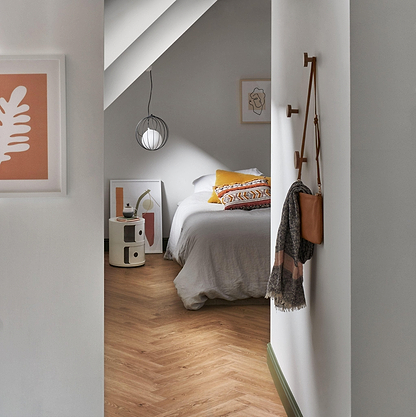 Brecon Vintage Oak Herringbone - Hyperion Tiles