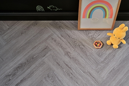 Brecon Whisper Oak Herringbone - Hyperion Tiles