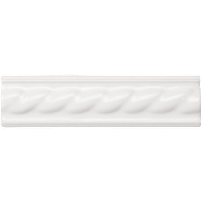 Brilliant White Rope Moulding - Hyperion Tiles