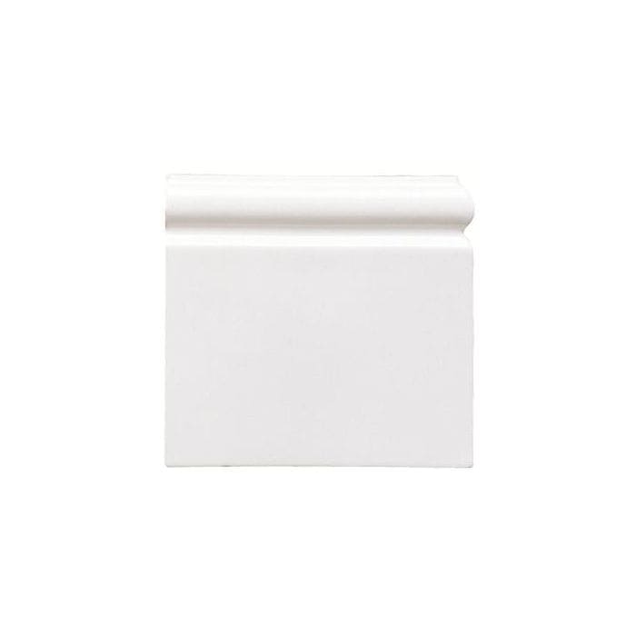 Brilliant White Skirting Right External Corner - Hyperion Tiles