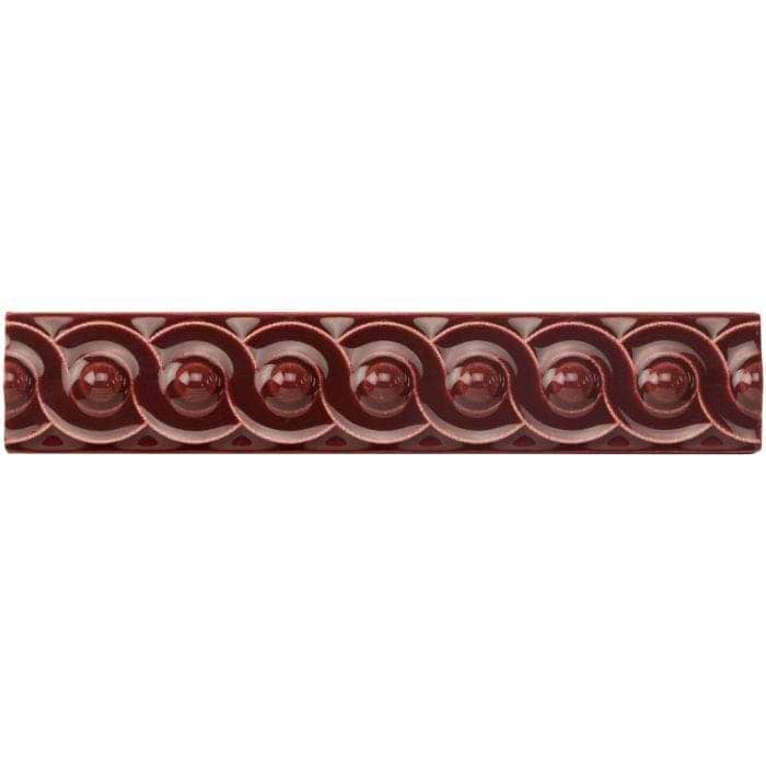 Burgundy Scroll Moulding - Hyperion Tiles