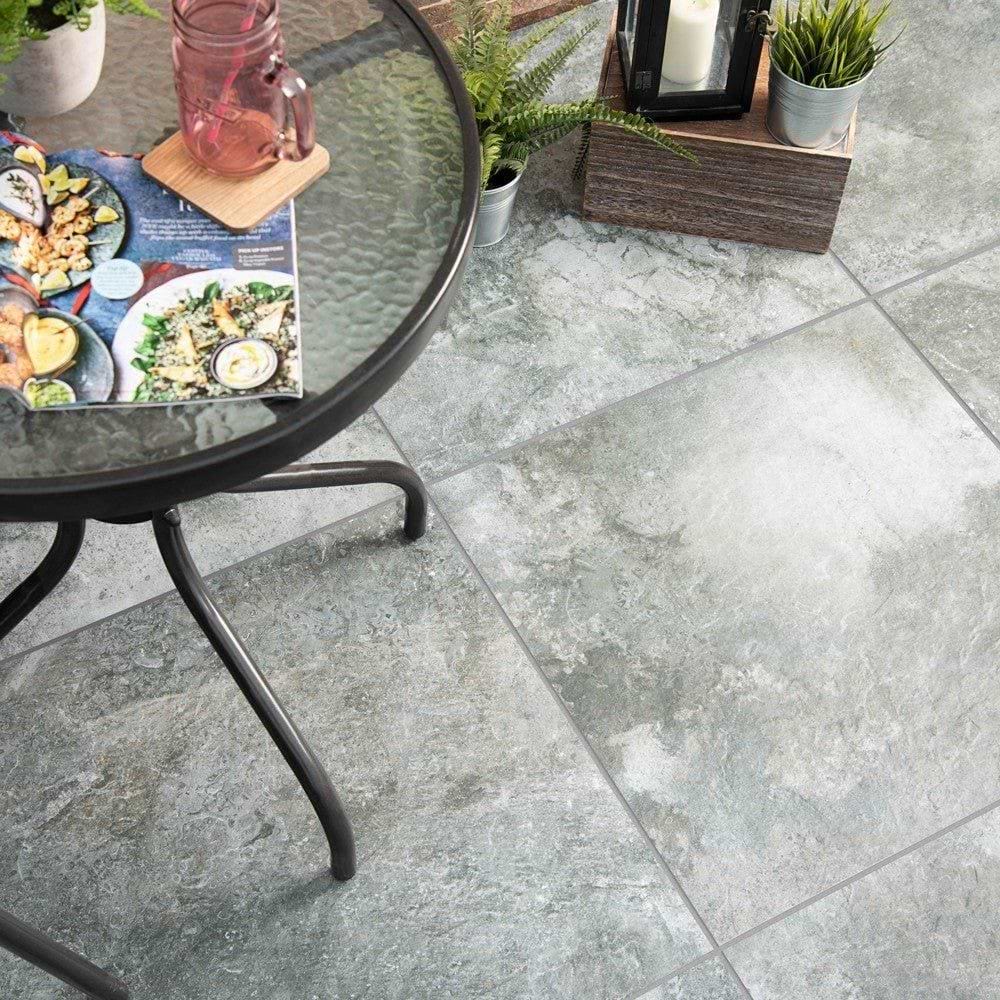 Burlington Blue Slate Porcelain - Hyperion Tiles