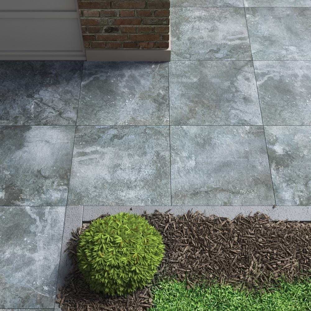 Burlington Blue Slate Porcelain - Hyperion Tiles