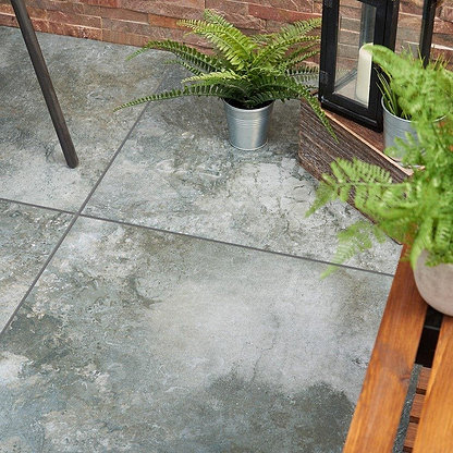 Burlington Blue Slate Porcelain - Hyperion Tiles