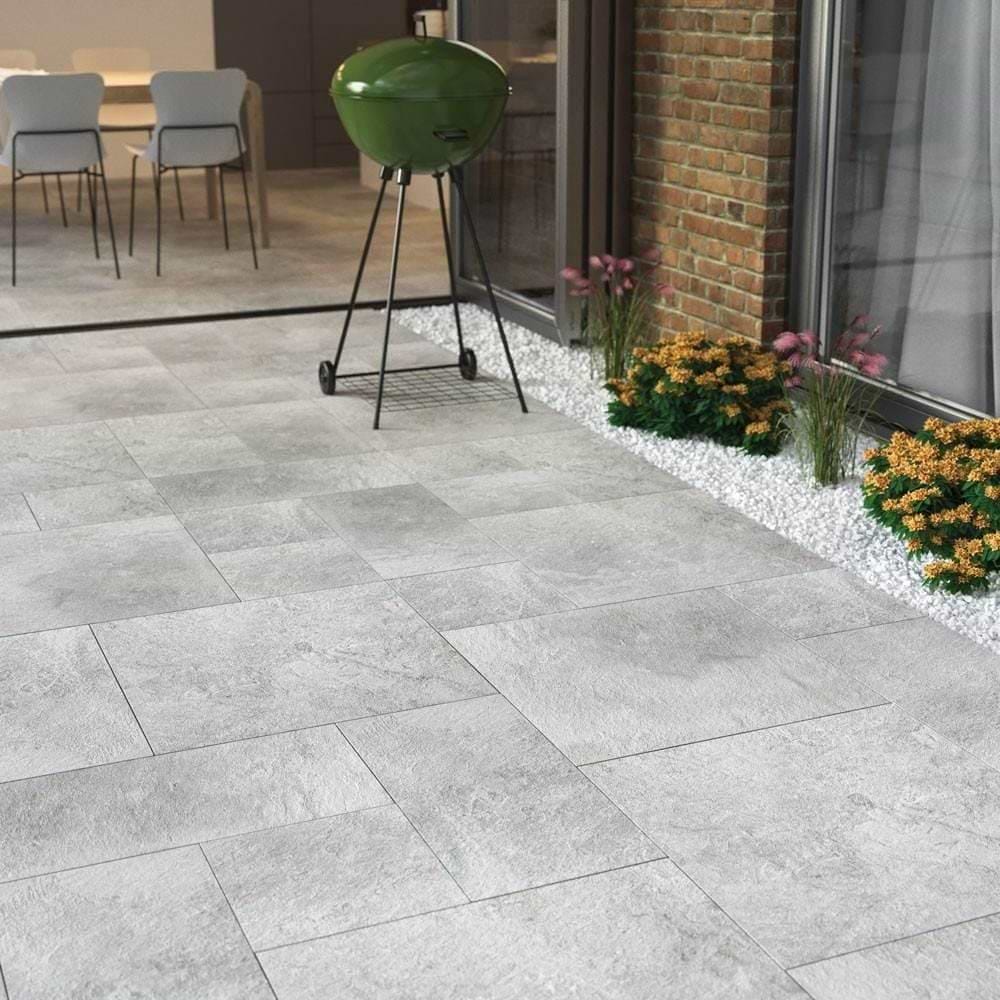 Burlington Silver Slate Porcelain - Hyperion Tiles