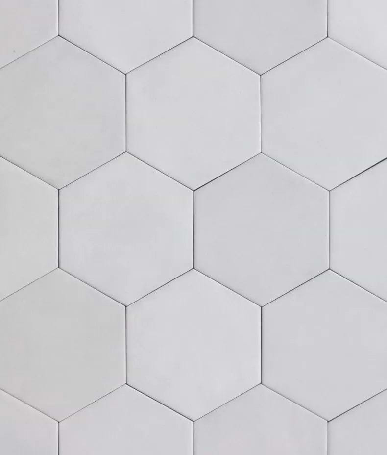 Ca’ Pietra Wall &amp; Floor Tiles 14 x 16 x 0.8cm Medina Hexagon Porcelain Latte