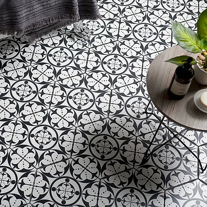 Carnaby Hexagon Black - Hyperion Tiles